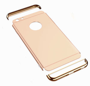 Pink Luxury Gold Hard Case for iPhone