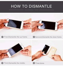 Load image into Gallery viewer, Black Luxury Gold Hard Case for iPhone