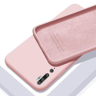 For Xiaomi Mi Note 10 Pro Case Soft Liquid Silicone