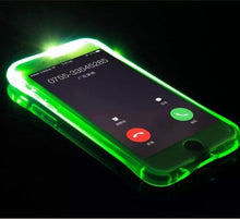 Load image into Gallery viewer, Green LED Flash Case for Samsung