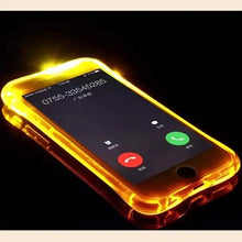 Load image into Gallery viewer, Yellow LED Flash Case for Samsung