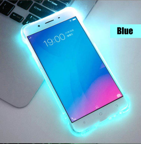 Blue LED Flash Case for Samsung