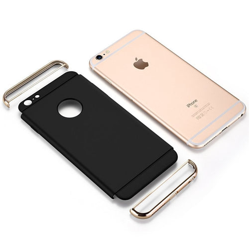 Pink Luxury Gold Hard Case for iPhone